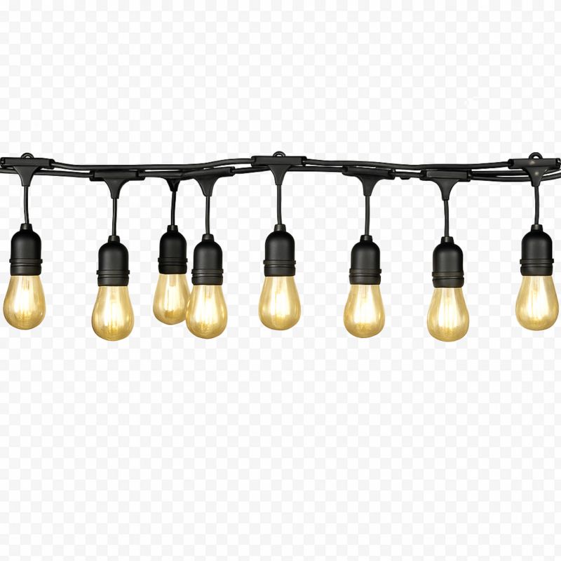 Girlanda Świetlna Ogrodowa Led Solution 20 M Z 20 Żarówkami E27 Ip65