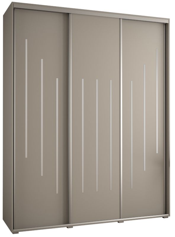 Szafa przesuwna Abiks 60 wysoka Dakota 8 190 kaszmir+kaszmir+srebr 1 szt