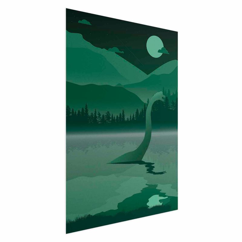 Plakat Artgeist Loch Ness 40x60 cm bez ramy 1 szt