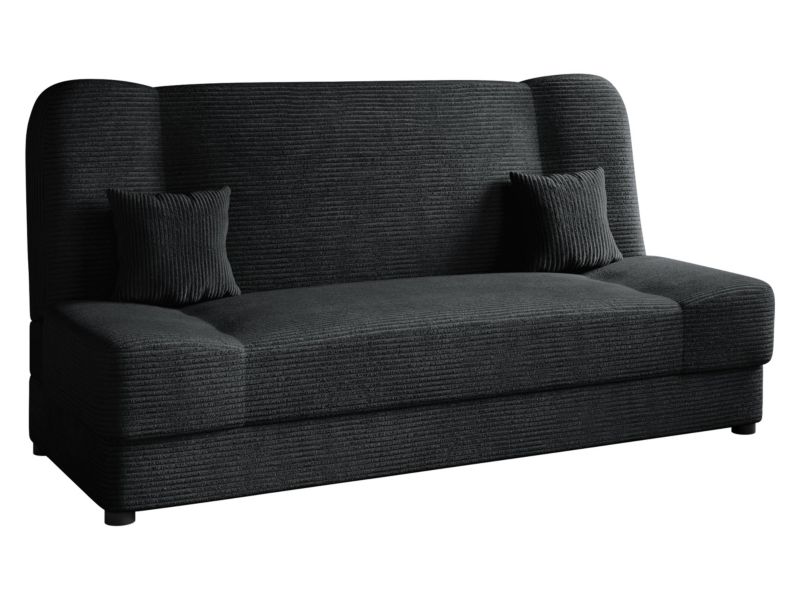 Wersalka MIRJAN 24 Jonas Sztruks czarny 1 szt.