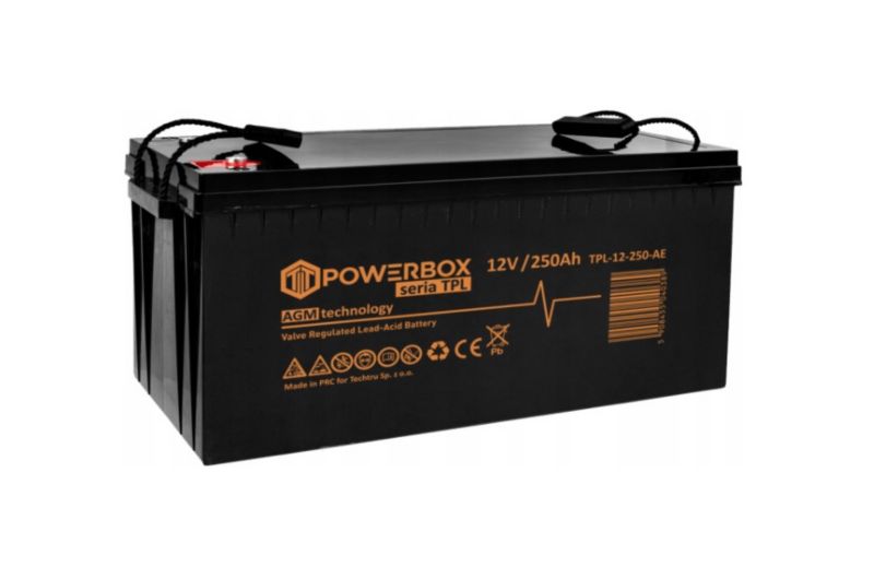 Akumulator Texas Bezobsługowy 12V 250Ah VRLA AGM 1 szt.