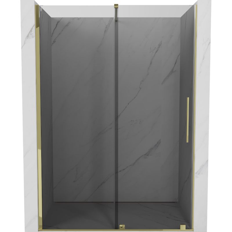 Drzwi prysznicowe Mexen Velar grafitowe 160 cm 1 szt.