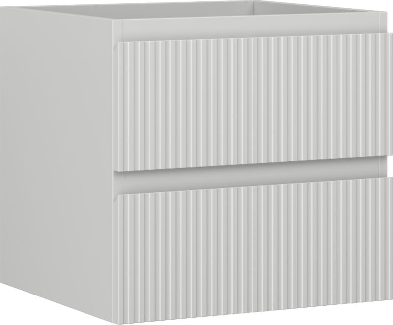 Szafka łazienkowa wisząca Mexen Rivel szary mat 50x46 cm 2 szuflady 1 szt.