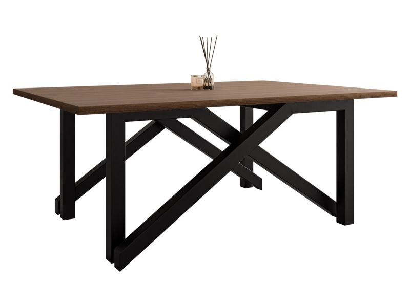 Ławostół MIRJAN 24 Xena Bis czarny/orzech franklin tobacco 1 szt.