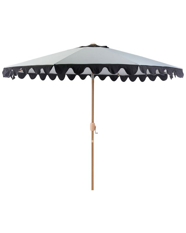 Parasol ogrodowy 270 cm Isolotto Szary 1 szt.