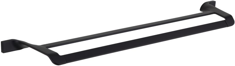 Wieszak na ręcznik Mexen Rino czarny 66,7x2,6 cm 2 szt.