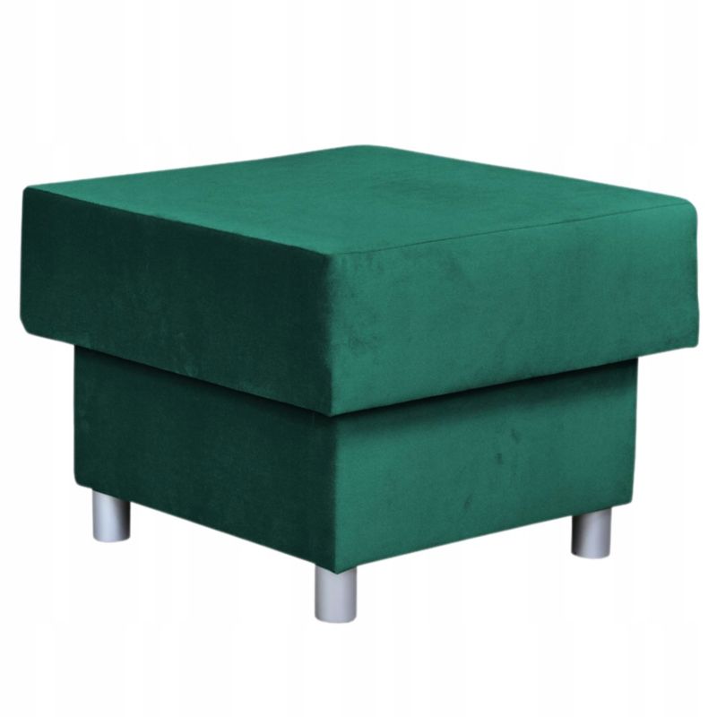 Duża pufa do salonu z pojemnikiem Family Meble Alicja zielona 1szt