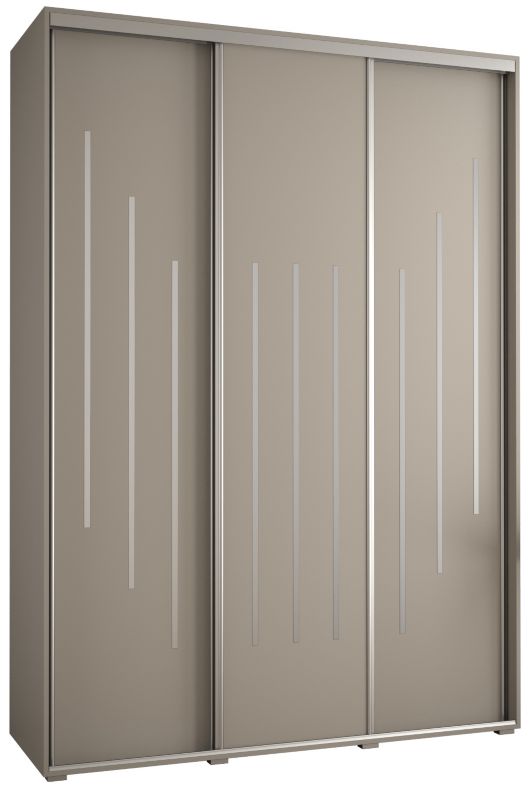 Szafa przesuwna Abiks 60 wysoka Dakota 8 180 kaszmir+kaszmir+srebr 1 szt