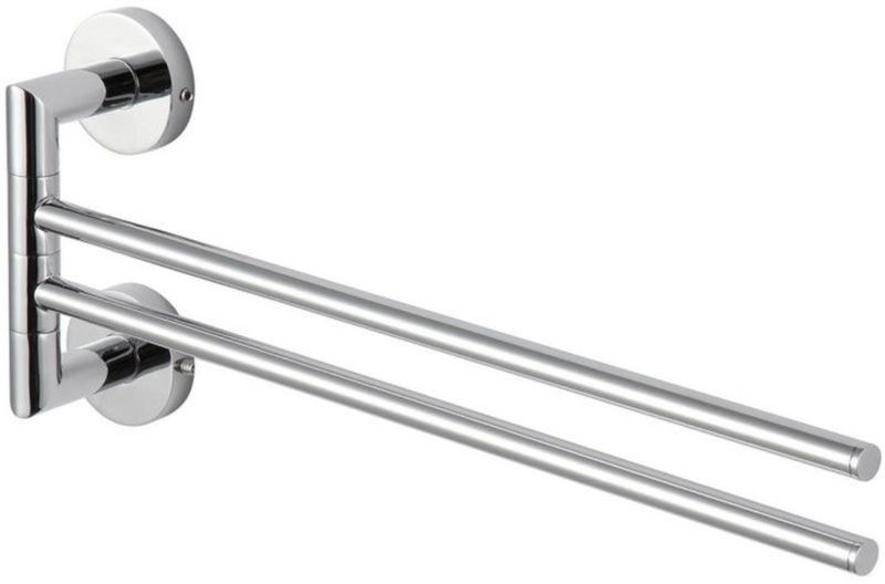 Wieszak dwuramienny Stella classic chrom metal 42x6,5x16,5 cm 1 szt.