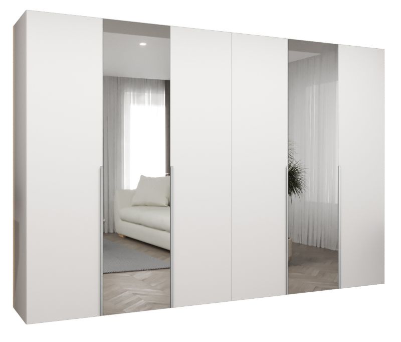 Szafa uchylna otwierana ALICANTE 2 300 wys 202 cm Biały + Kaszmir 1 szt