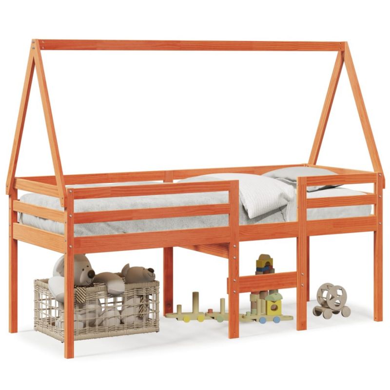 Łóżko Dziecięce WaszeMeble 80x200 cm brąz WM-3282097 1 szt.