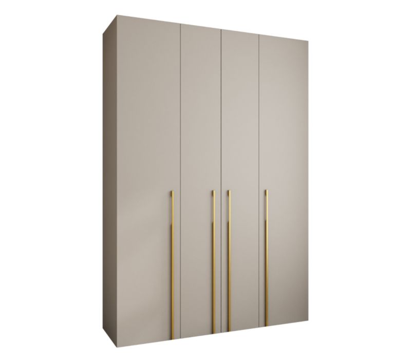 Szafa uchylna Garderoba COMO 3 170 (kaszmir/złoty)