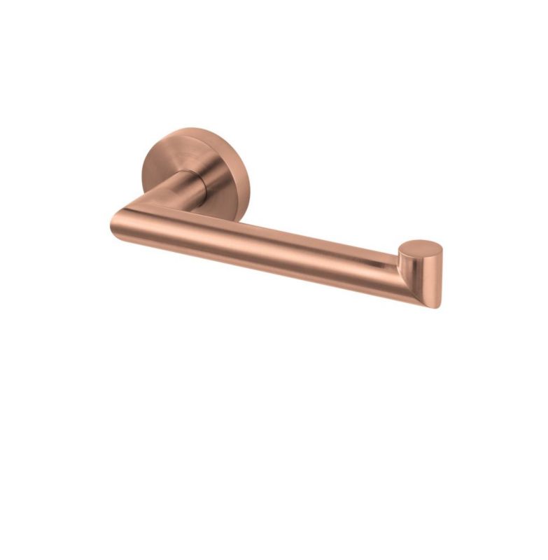 Uchwyt na papier toaletowy Stella Classic złoty różowy szczotkowany 1 szt.