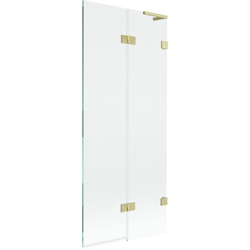 Parawan nawannowy Mexen Lunar L złoty szczotkowany 80x150 2-skrzydłowy 1 szt