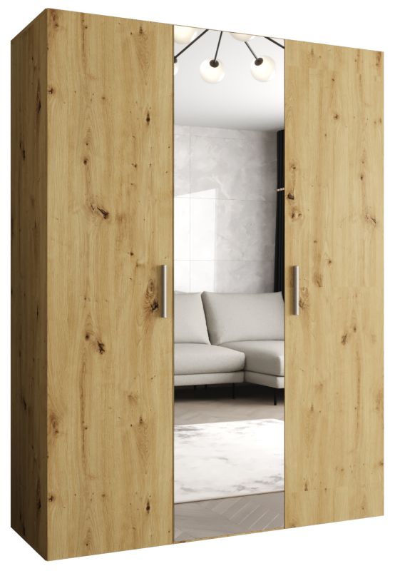 Szafa uchylna Abiks BARI 2 150 wys. 202 cm Artisan + u. Srebrny 1 szt