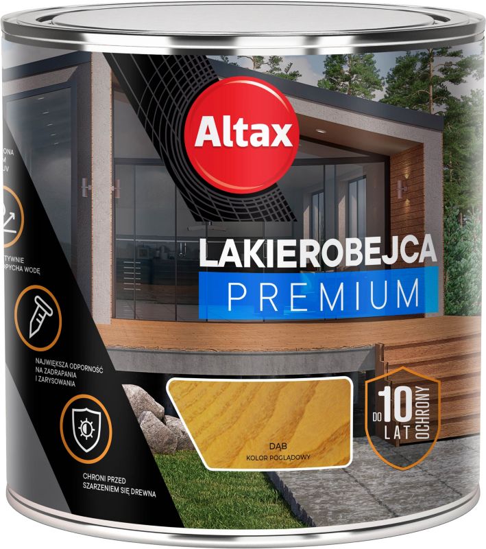 Lakierobejca Altax 10 lat dąb 0,25 l
