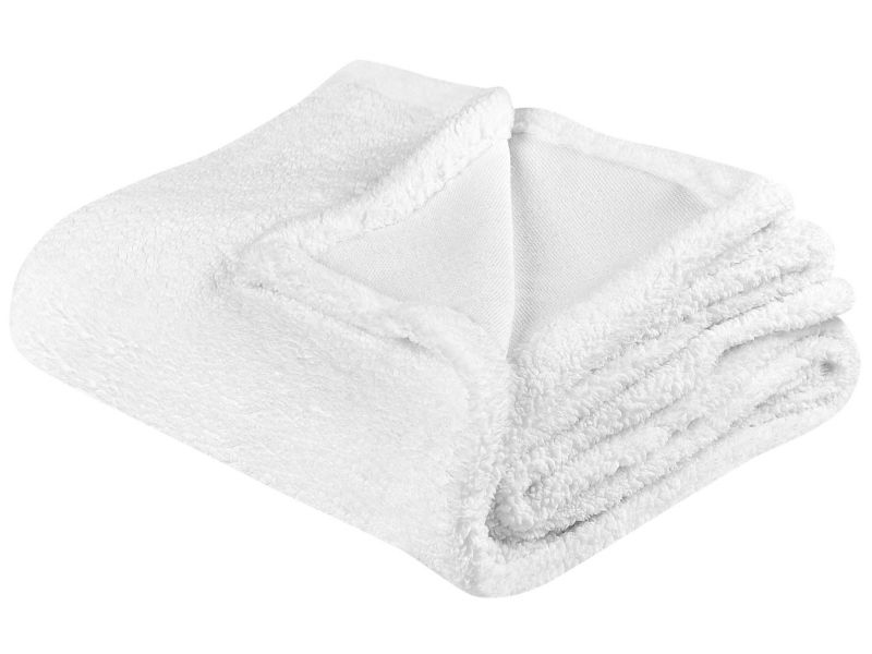 Koc Mirge 125 x 150 cm Biały 1 szt.