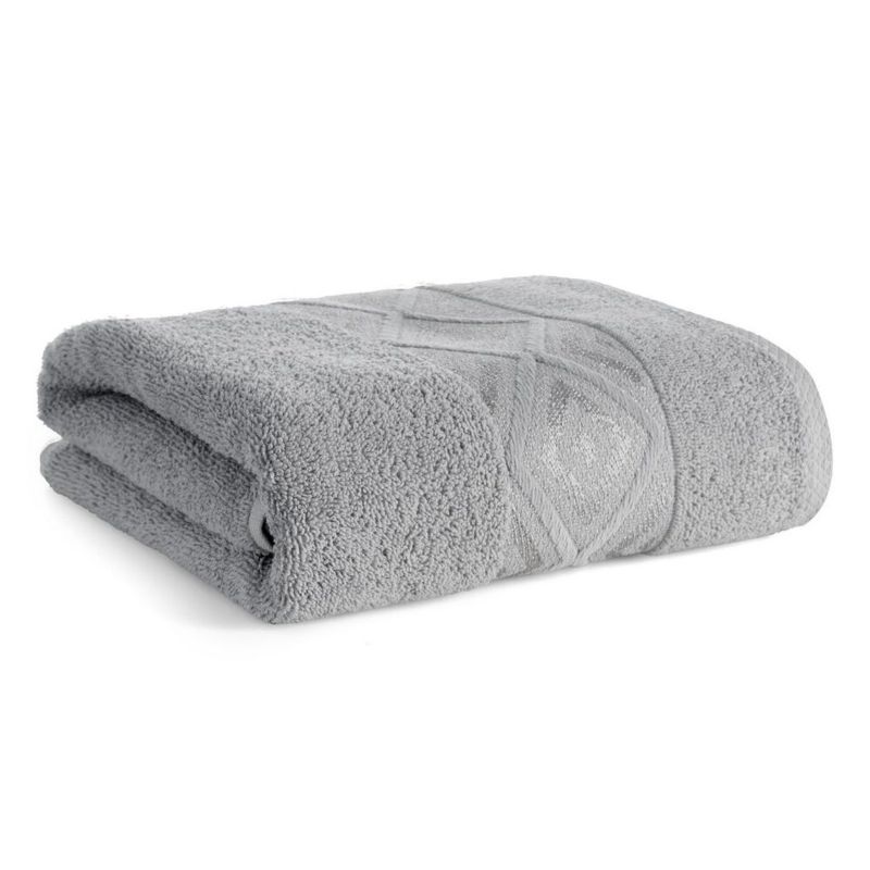 Ręcznik Azari Eurofirany Bawełniany Srebrny 70X140 Cm 1 Szt.