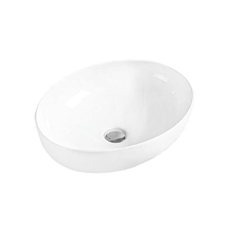 Umywalka nablatowa Mexen Jowita biała 52 x 39 cm 1 szt.