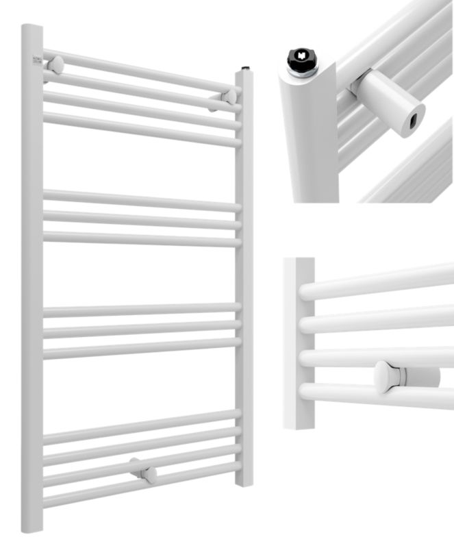 Grzejnik Łazienkowy Granitan Puerto 60/100cm Biały Kaloryfer Drabinkowy 1kpl.