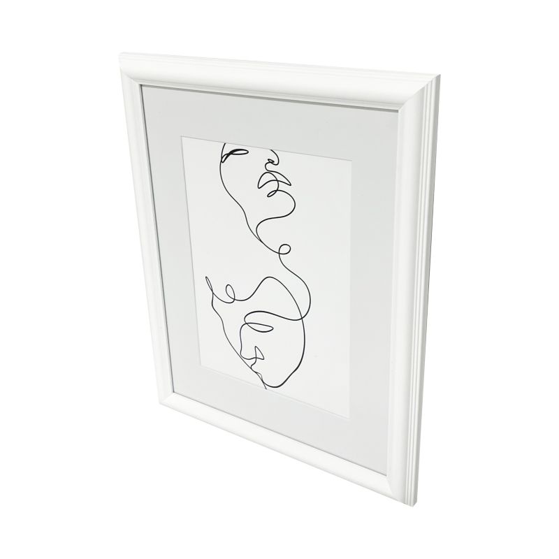 Ramka na zdjęcia GoodHome Blanton 30 x 40 cm biała