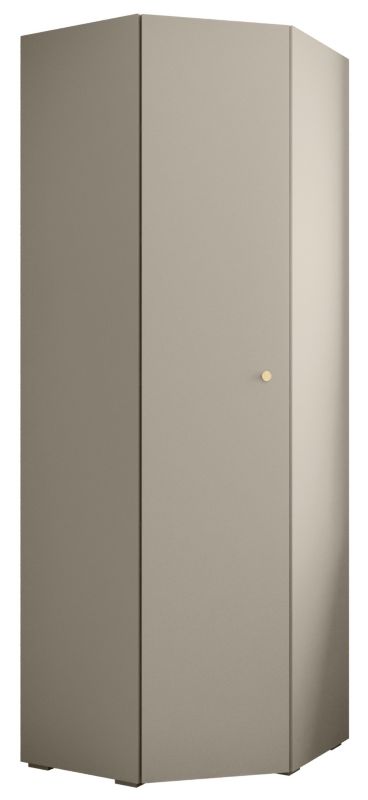 Szafa narożna rogowa wysoka Abiks INOVA 2 kaszmir+złoty 1 szt.