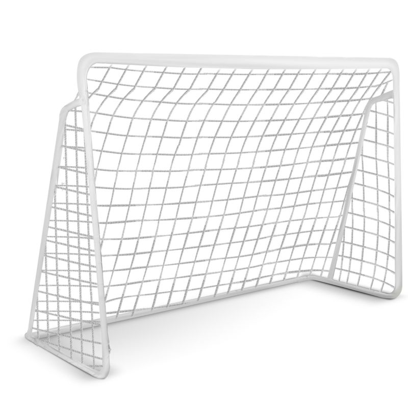 Duża bramka do piłki nożnej Neo-Sport NS-496 bramka piłkarska 300x200x90 cm stalowa 1 szt.