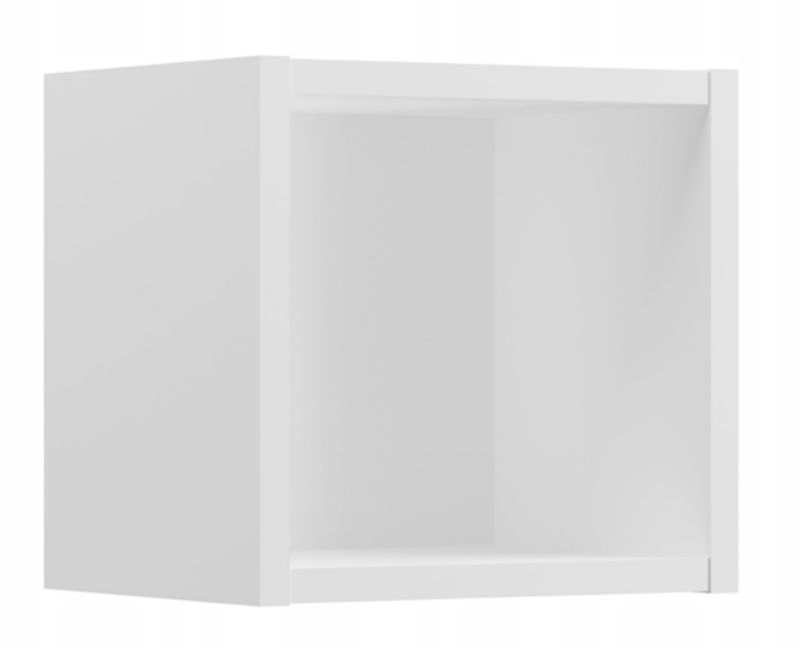 Szafka Łazienkowa Wisząca 25 cm Otwarta Biała kostka Nova White Furnidea 1 szt.