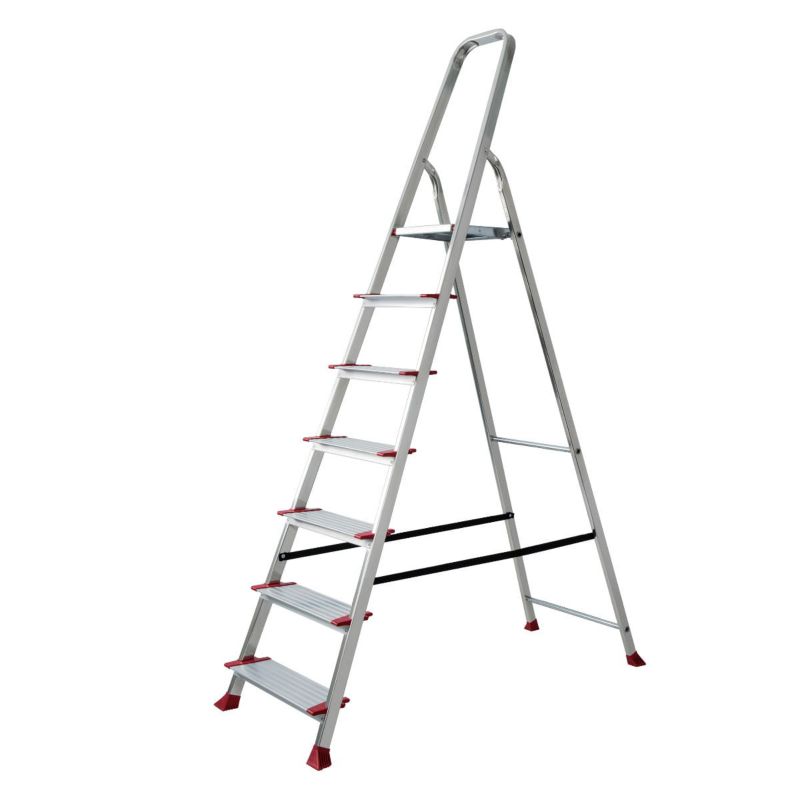 Drabina aluminiowa Bayersystem 7-stopniowa BS-DA7+ 150kg 1 szt.