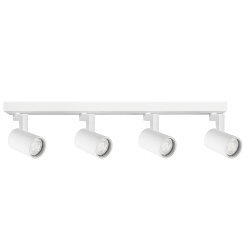 Lampa sufitowa Polux Lynx biała 4 x GU10 x 10W wym: 12,3 x 59 x 5,5 cm - 1 szt.