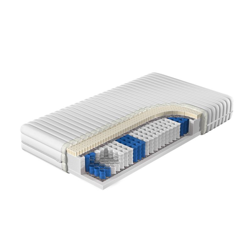 Dwustronny materac sprężynowy MIRJAN 24 Latex 18 cm 180x200 1 szt.