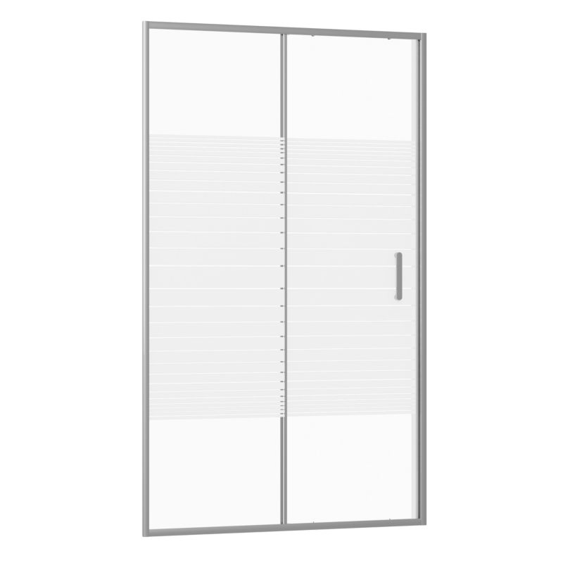 Drzwi prysznicowe przesuwne MERAPI SEVANTE 100 cm chrom 1 szt.