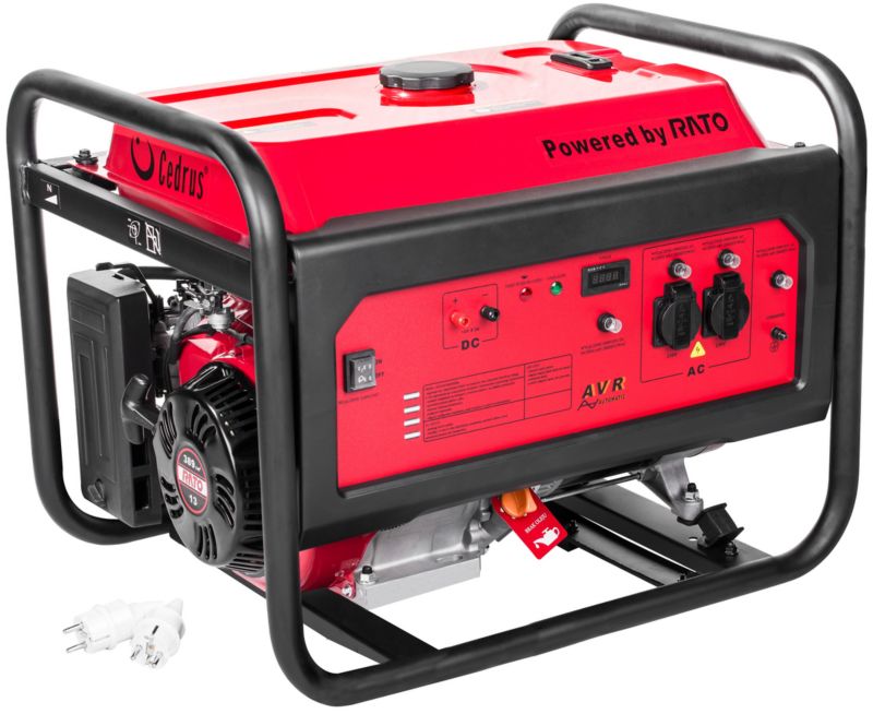 Cedrus Ag3-1F Agregat Prądotwórczy Generator 3 Kw 3000W Cedrus Polska 1 Szt.