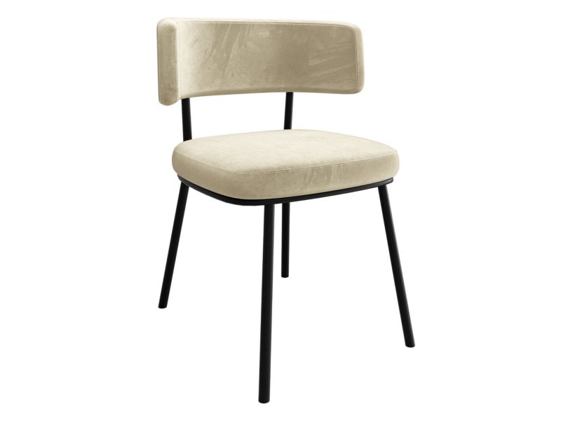 Krzesło MIRJAN 24 tapicerowane Iga śmietankowy 1 szt.