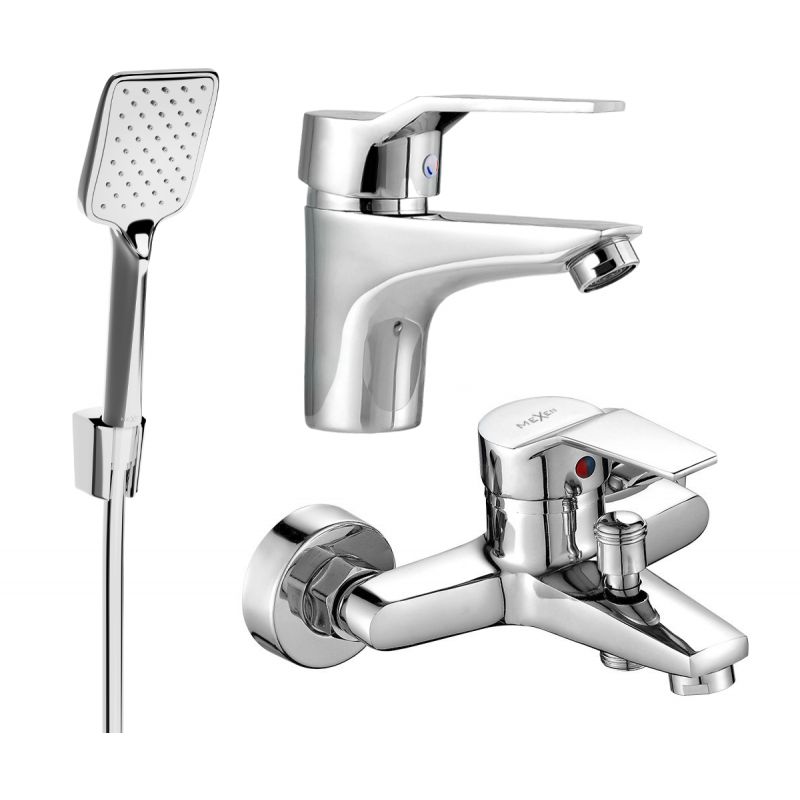 Zestaw wannowy Mexen Caro chrom 746603R62-00 1 szt.