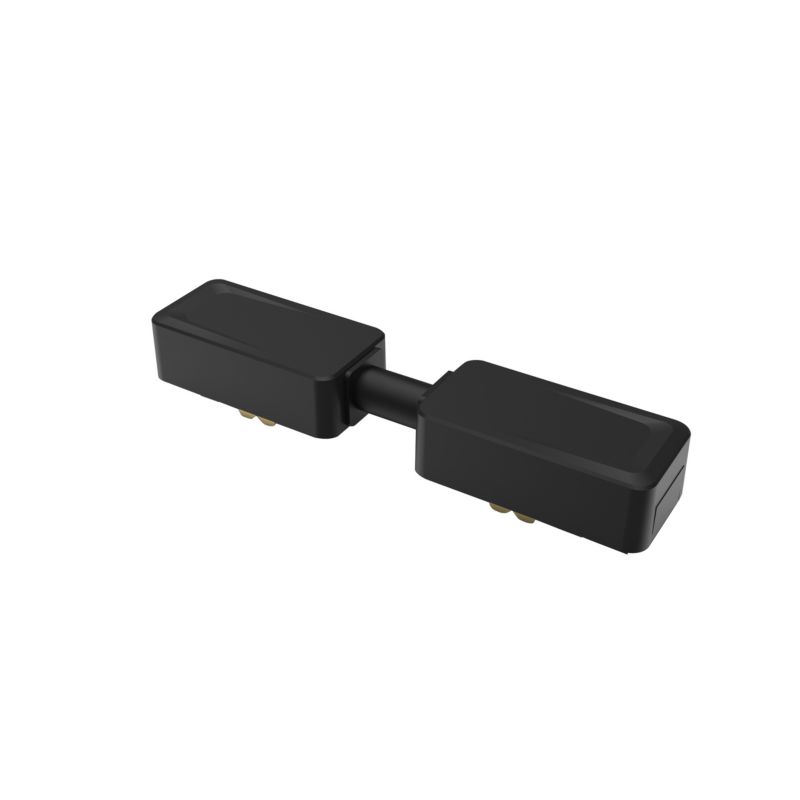 Łącznik MasterLED Luxo 48V wpinany kabel prosty czarny 1 szt.