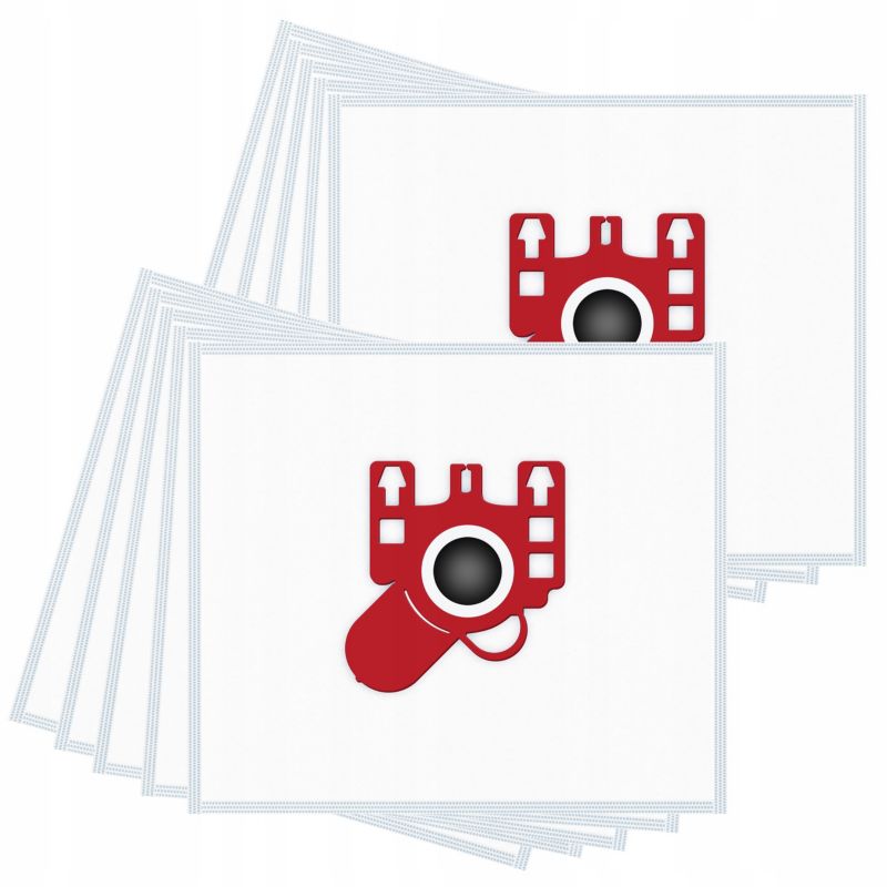 Worki do odkurzacza, Sillar, syntetyczne, zamiennik do Hoover Miele Daewoo, 10szt