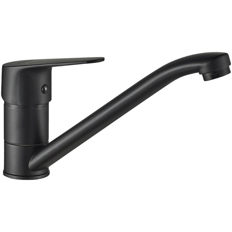 Bateria zlewozmywakowa Kuchinox stojąca Sagra Ruchoma wylewka czarna 1 szt.