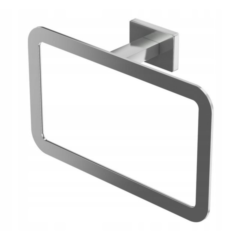 Uchwyt Kwadratowy Granitan Drążek Na Ręcznik Do Łazienki Caro Chrom Wieszak 1 szt.