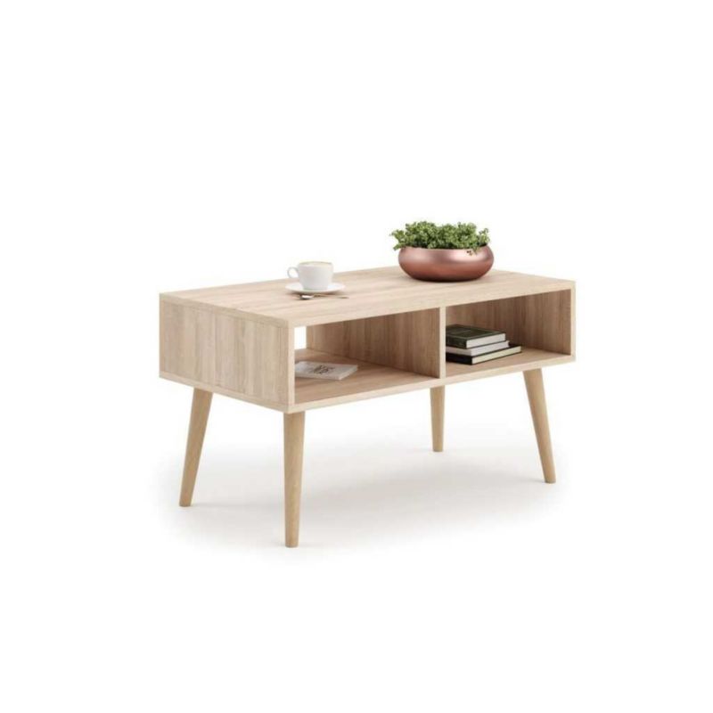 Stolik kawowy Kobi Sandi skandynawski dąb sonoma 1 szt.