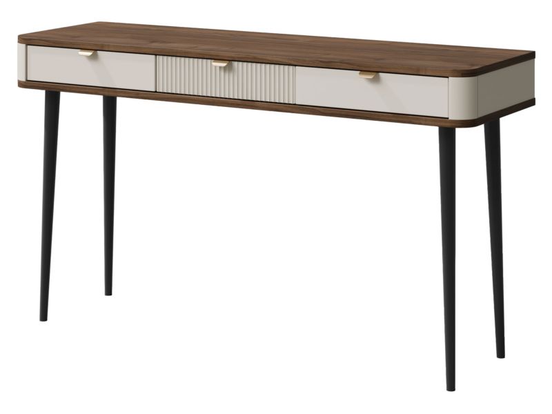 Konsola z szufladami MIRJAN 24 Marly 15 kaszmir + orzech 1 szt.