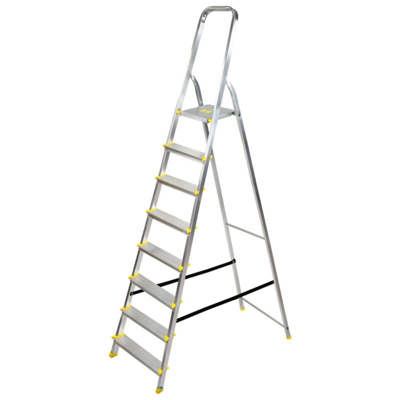 Drabina aluminiowa Bayersystem 8-stopniowa BS-DA8 BD 150kg 1 szt.