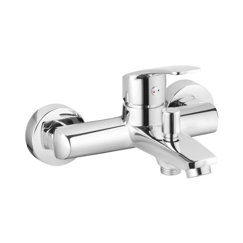 Bateria wannowa Invena Malta jednouchwytowa chrom 1 szt.