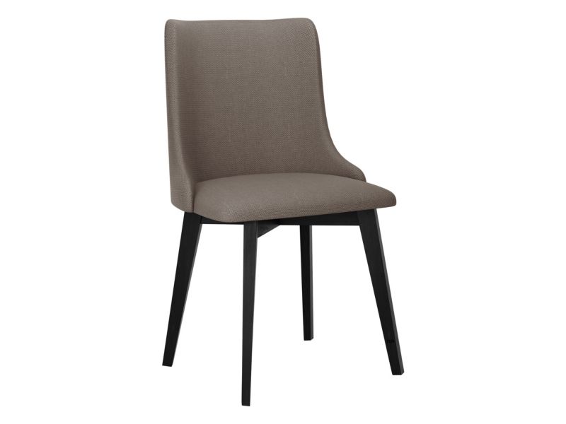 Krzesło MIRJAN 24 Monti 5 czarny/brązowy 1 szt.