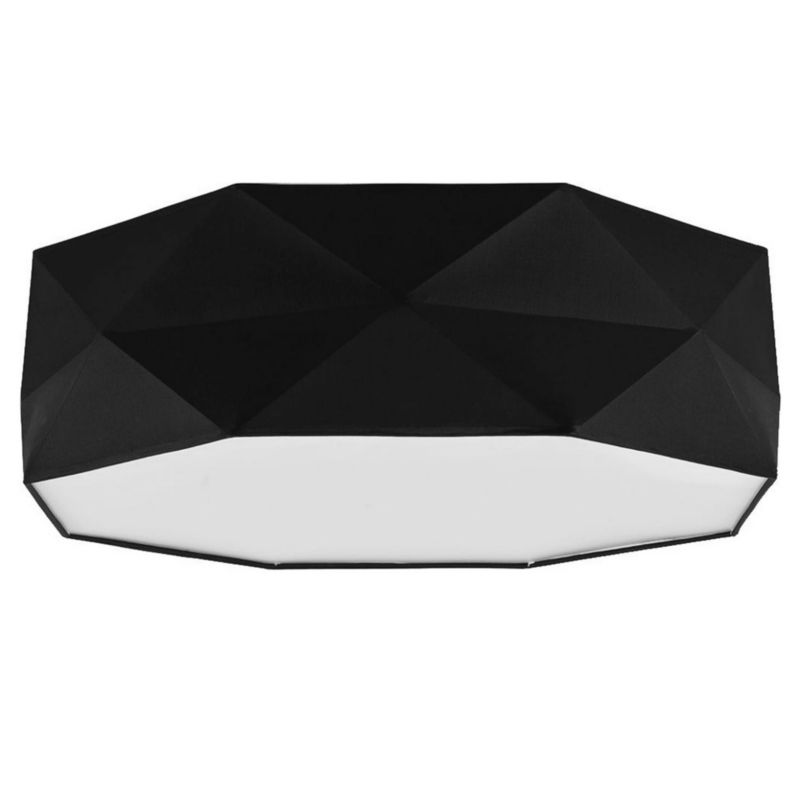 Plafon sufitowy TK-Lighting Kantoor biało-czarny 4 x E27 x 15W IP20 wym: 17 x 52 x 52 cm - 1 szt.