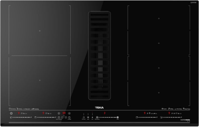 Płyta indukcyjna TEKA 80cm z pochłaniaczem AFF 87601 MST BK czarne szkło 112730000 1szt.