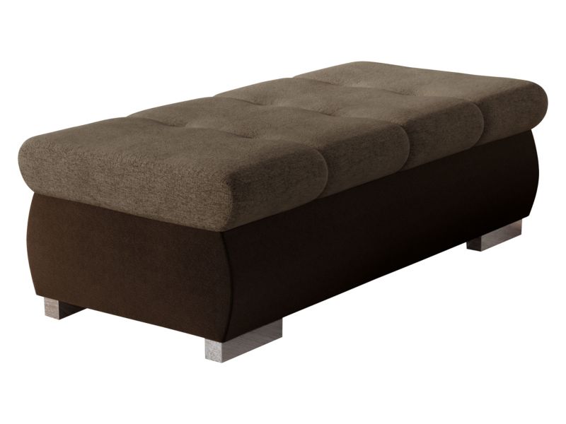 Pufa MIRJAN 24 Orkan Duża czekoladowy/jasny brąz 1 szt.