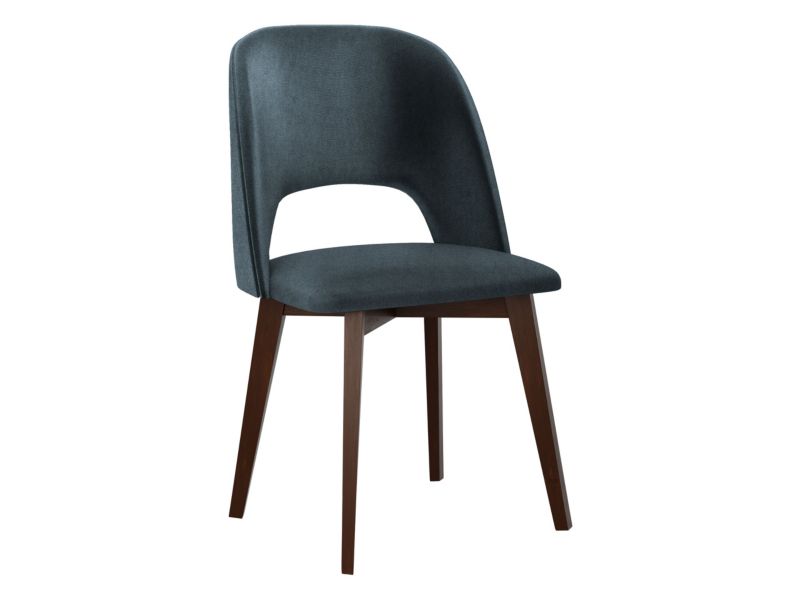 Krzesło MIRJAN 24 Monti 4 orzech/niebieskoszary 1 szt.