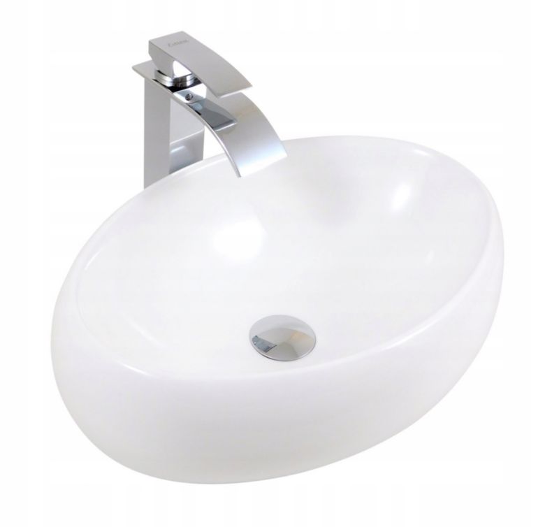 Umywalka nablatowa Estiva TABRIA White biała 48x34x16 cm 1 szt.