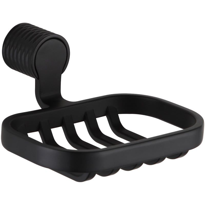 Mydelniczka ścienna Mexen Base czarna 11,5x6,9 cm 7088251-70 1 szt.